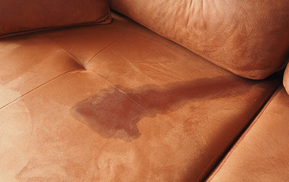 Flecken aus dem Sofa entfernen – So geht’s richtig!