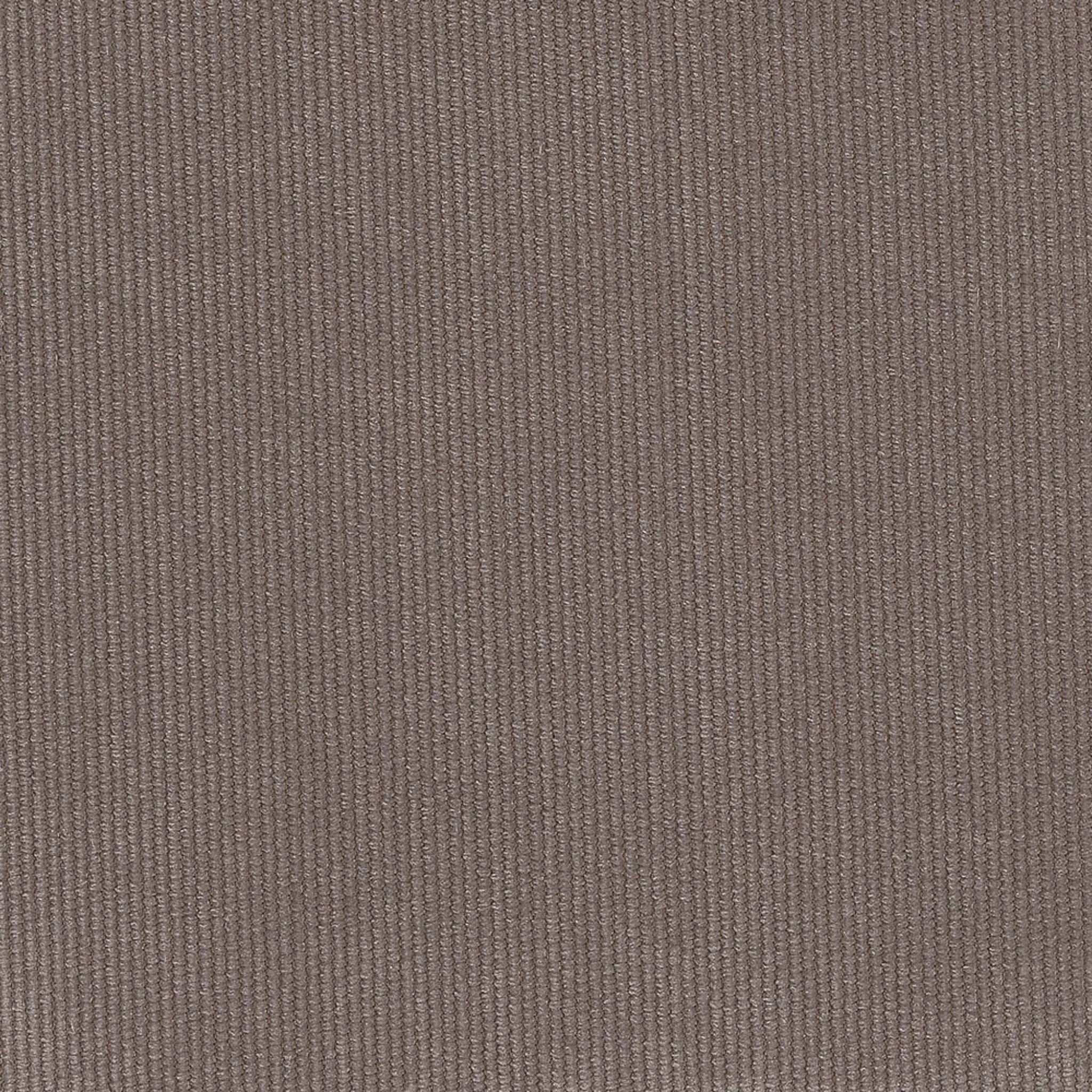 Feincord Stoffmuster in der Farbe Taupe.