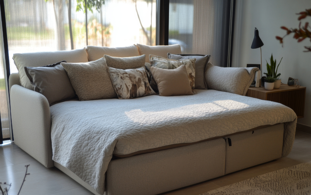 Multifunktionales Wohnen leicht gemacht<span>: Wohnschlafzimmer stilvoll gestalten</span>