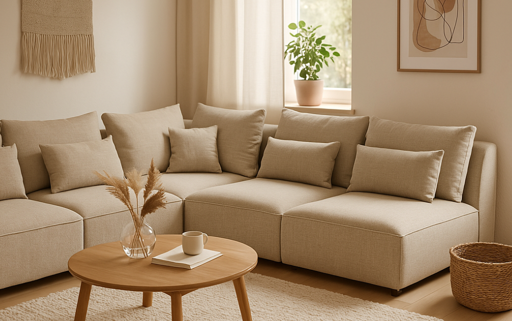 Ecksofa kaufen<span> – warum es heute die beliebteste Wahl fürs Wohnzimmer ist</span>