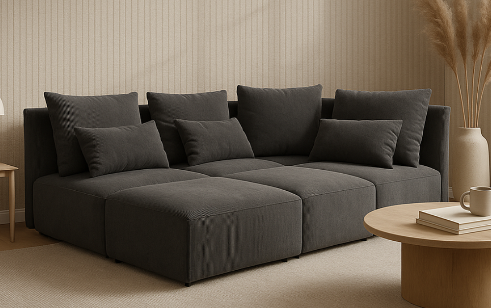 Cordsofa – stilvoll, bequem und absolut im Trend