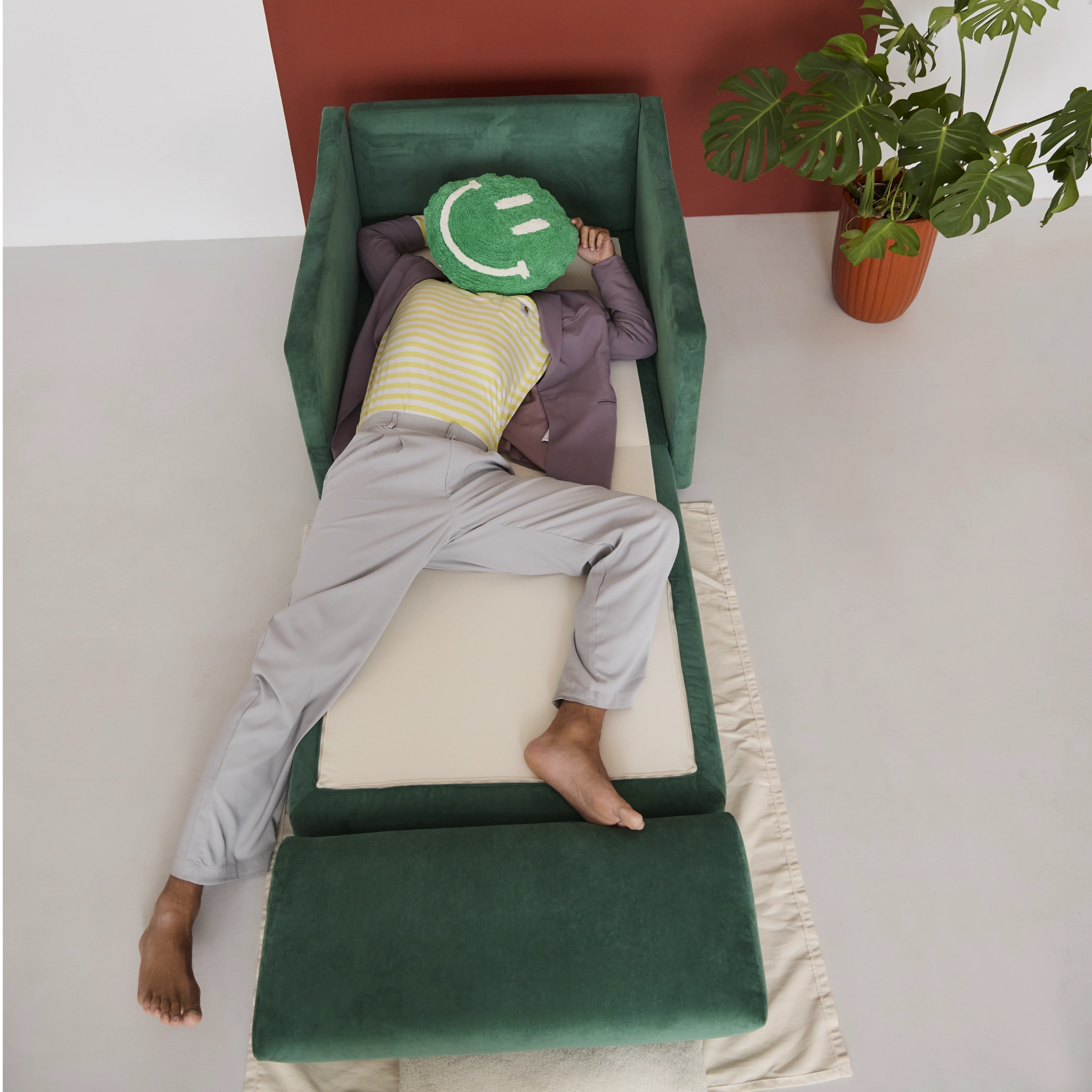 Ernst Schlafsessel Green Ted Model